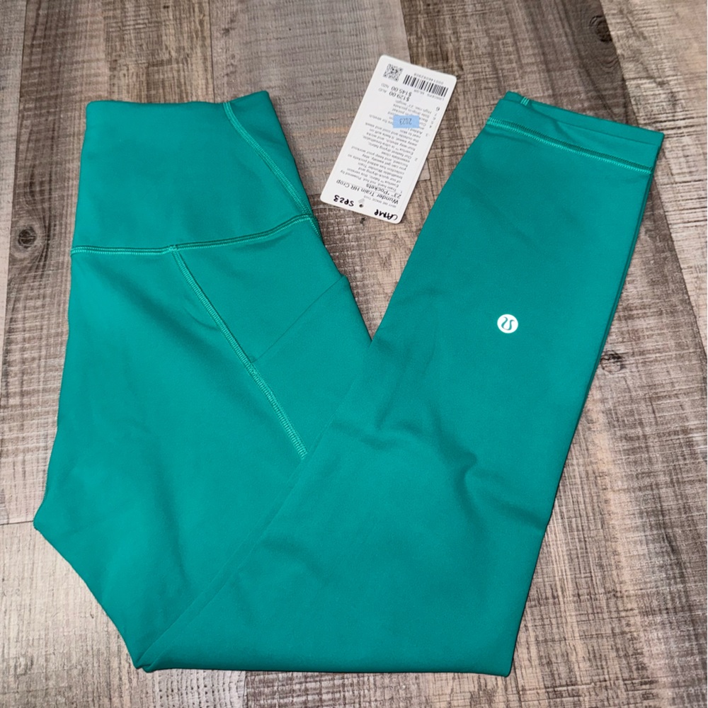 Lululemon Wunder Train High-Rise crop 23” pockets